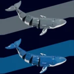 LS-XDU/RC B4 Remote Control Whale Toy Can Dive And Spray Water - Image 2