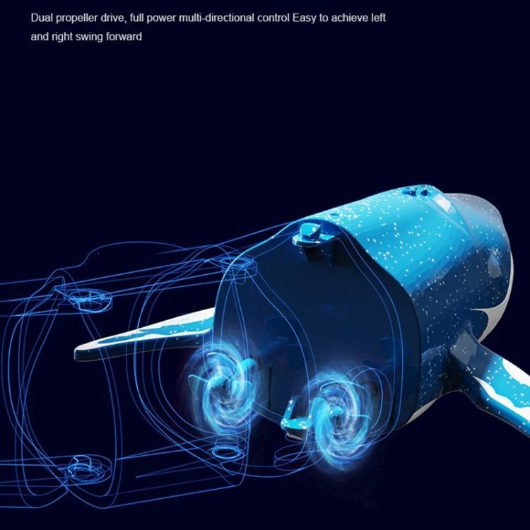 EDA0055111_B4.webp LS-XDU/RC B4 Remote Control Whale Toy Can Dive And Spray Water - Image 5