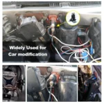 Car Modification Small Contact 12V / 500A Contact Dual Battery High Current DC Relay - Image 7
