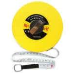 Jianda Fiber Leather Tape Measure Disc-shaped Hand-operated Soft Ruler Construction Site Measurement Ruler