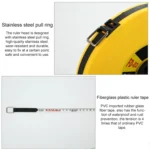 Jianda Fiber Leather Tape Measure Disc-shaped Hand-operated Soft Ruler Construction Site Measurement Ruler - Image 5