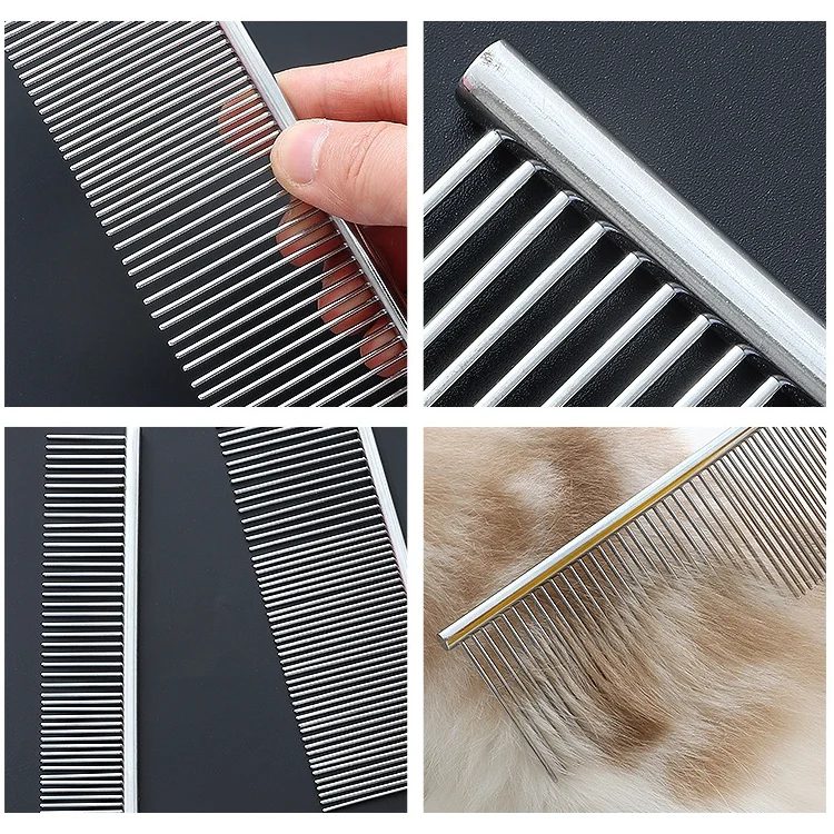 EDA005546901_3.webp Pet Beauty Comb Double Density Toothed Comb Fluffy Hair - Image 4