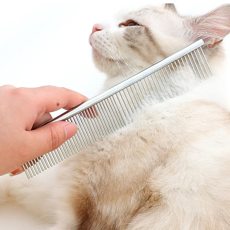 EDA005546901_4.webp Pet Beauty Comb Double Density Toothed Comb Fluffy Hair - Image 5