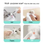 Pet Cleaning Wet Wipes for Cat Dog Cleaning Body - Image 5