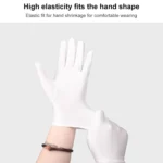 Labor Protection White Anti-sweat Cloth Thickened Gloves - Image 3