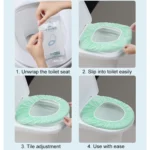 Linda Mommy Disposable Toilet Mat 5 Piece Bag - Image 7
