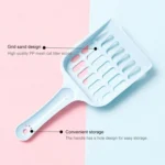 Small Size Cat Litter Shovel Hollow Tofu Cat Litter Cleaning Tool 19cm - Image 3