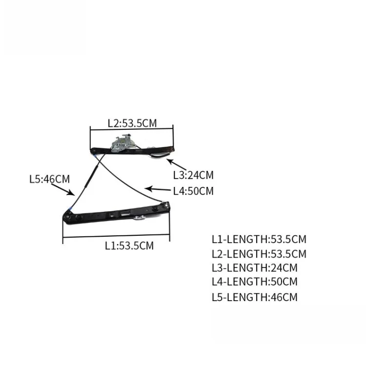 EDA005568_3.webp Car Front Left Door Glass Lifter Window Regulator 51337020659 for BMW 3 Series - Image 4