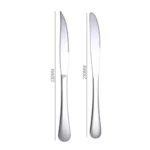 Stainless Steel Knife Fork Western Tableware - Image 2