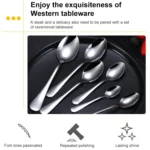 Stainless Steel Knife Fork Western Tableware - Image 6