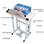 Pedal Type Sealing Machine Heat Shrinkable Film Cutting Machine Plastic Bag Sealer, EU Plug - Image 4