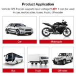 9V-30V 3Pin GPS Positioning Tracker Mini Waterproof Vehicle Tracking System - Image 8