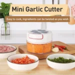 Household Multi-function Kitchen Garlic Device Manual Pull Pounding Garlic - Image 6