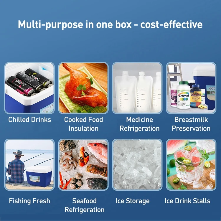EDA005618701_6.webp Portable Car Outdoor Ice Bucket Cooler mini Refrigerator - Image 7