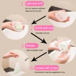 Facial Wash Foaming Net Small Foam Net Soap Foaming Net - Image 7