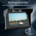 B5350 Motorcycles Portable MP5 Waterproof IP65 5 inch Wireless Carplay GPS Navigator - Image 4