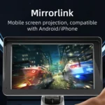 B5570 SunShade Style Car MP5 Player 7 inch Wireless CarPlay, Support Mobile Phone Interconnection - Image 4