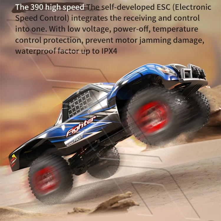 EDA0056549_B3.webp JJR/C Q39B 2.4G Four-wheel Drive High-speed Climbing Carbon Brush Motor RC Jeep - Image 4