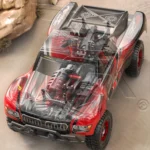JJR/C Q39B 2.4G Four-wheel Drive High-speed Climbing Carbon Brush Motor RC Jeep - Image 6
