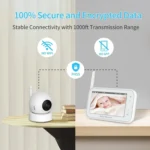 ABM201 4.5 inch Wireless Video Night Vision Baby Monitor Security Camera - Image 3