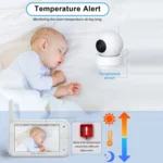 ABM201 4.5 inch Wireless Video Night Vision Baby Monitor Security Camera - Image 7