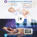 ABM201 4.5 inch Wireless Video Night Vision Baby Monitor Security Camera - Image 9