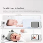 ABM600 3.5 inch Wireless Video Night Vision Baby Monitor Security Camera - Image 9
