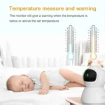 ABM700 5 inch Wireless Video Night Vision Baby Monitor Security Camera - Image 10