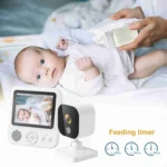 ABM900 2.8 inch Wireless Video Night Vision Baby Monitor Security Camera - Image 6