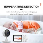 YE10-C3 2.8 inch 2.4G Wireless Video Night Vision Baby Monitor Security Camera - Image 7