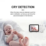 YE10-C3 2.8 inch 2.4G Wireless Video Night Vision Baby Monitor Security Camera - Image 8