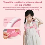 Children Cartoon Anti-Lost Large School Bag Backpack - Image 2