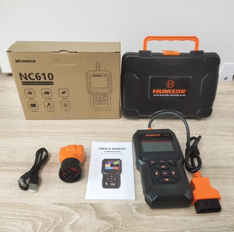 EDA005677301A_10.webp HUMZOR NexzCheck NC610 Car / Truck Code Reader OBD2 Diagnostic Scan Tool - Image 11
