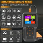 HUMZOR NexzCheck NC610 Car / Truck Code Reader OBD2 Diagnostic Scan Tool - Image 4