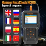 HUMZOR NexzCheck NC610 Car / Truck Code Reader OBD2 Diagnostic Scan Tool - Image 6