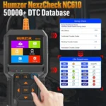 HUMZOR NexzCheck NC610 Car / Truck Code Reader OBD2 Diagnostic Scan Tool - Image 9