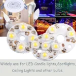 4W 4 LEDs Module Lamp Ceiling Lighting Source 28mm, DC12V - Image 2