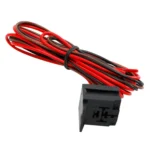 12V 60A Car Adjustable Electric Fan Cooling Control Relay Sensor Wiring Harness Kit - Image 4