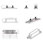 3 in 1 ANL Car Audio Modified Fuse Holder with 200A Fuse - Image 7