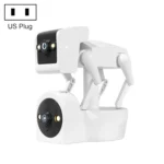 ESCAM PT212 4MP Dual Lens Robot Dog WiFi Camera Supports Cloud Storage/Two-way Audio/Night Vision