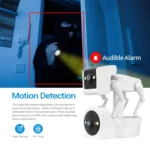 ESCAM PT212 4MP Dual Lens Robot Dog WiFi Camera Supports Cloud Storage/Two-way Audio/Night Vision - Image 5