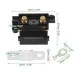 6 in 1 For Dual Battery Systems ANS Car Fuse Holder Fuse Box Kit - Image 2