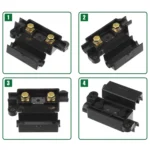 6 in 1 For Dual Battery Systems ANS Car Fuse Holder Fuse Box Kit - Image 3