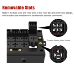 12V Car Multi-Way Relay Fuse Box 15 Way Fuse Holder - Image 4