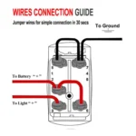 6pcs / Set Car Marine 5 Pin Rocker Switch Jumper Wire kit with Male & Female Terminals - Image 3