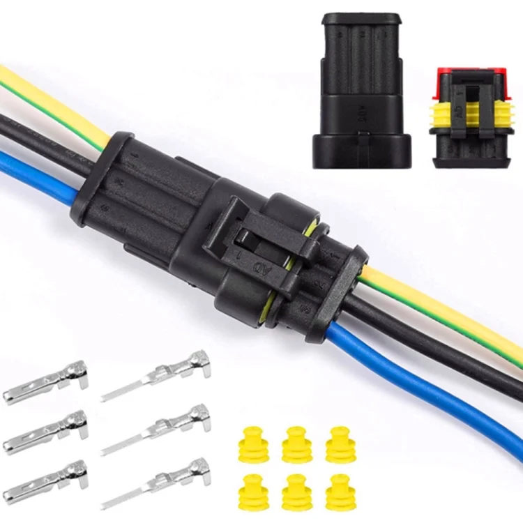 EDA0056999_2.webp 240pcs Car Waterproof Connector Set with Fuse Blade - Image 3