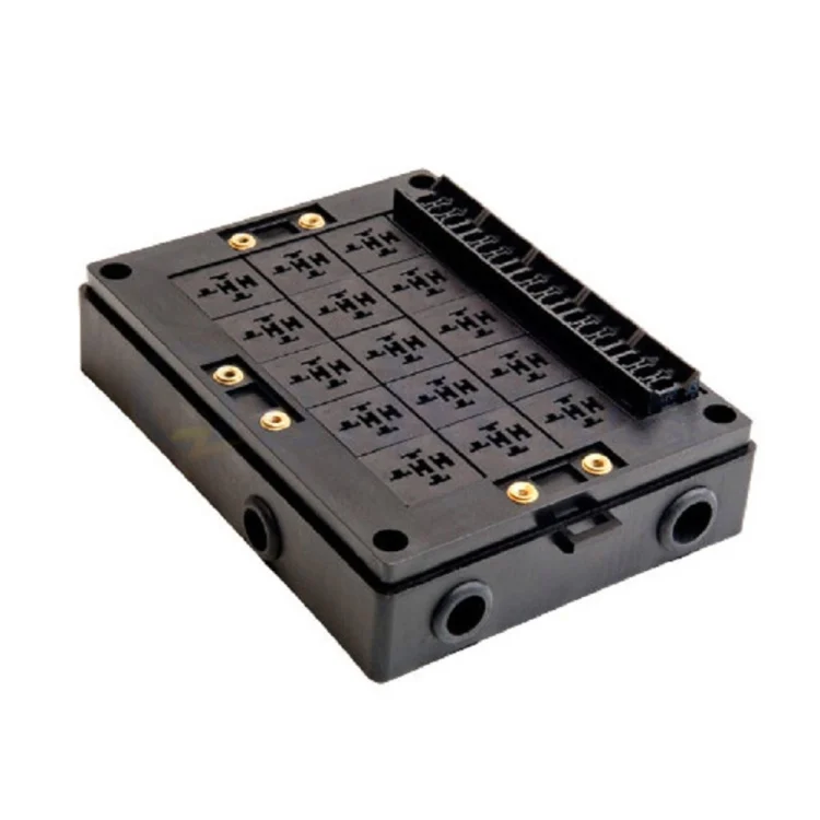 EDA0057018_B1.webp 40A Car New Energy Multi-Way Fuse Relay Box Fuse Holder with 15pcs Fuse Blades - Image 2