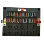 40A Car New Energy Multi-Way Fuse Relay Box Fuse Holder with 15pcs Fuse Blades - Image 5