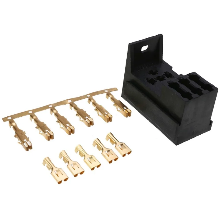 EDA0057021_B5.webp Car RV Engine Compartment Multi-Way Fuse Holder 3 Ways With Relay Holder - Image 6