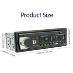 JSD-530 Bluetooth 5.0 Car MP3 Player Support FM / Smart Voice Assistant / Mobile APP - Image 2